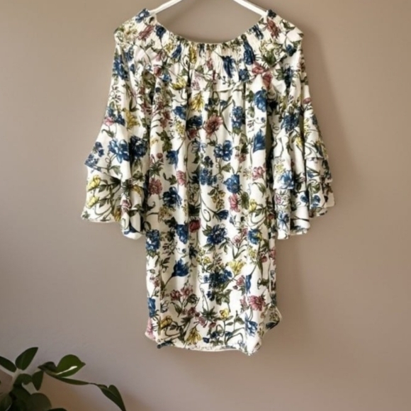 MISA Los Angeles  Amal Floral-Print Off-the-Shoulder A-Line Dress - Picture 4 of 6